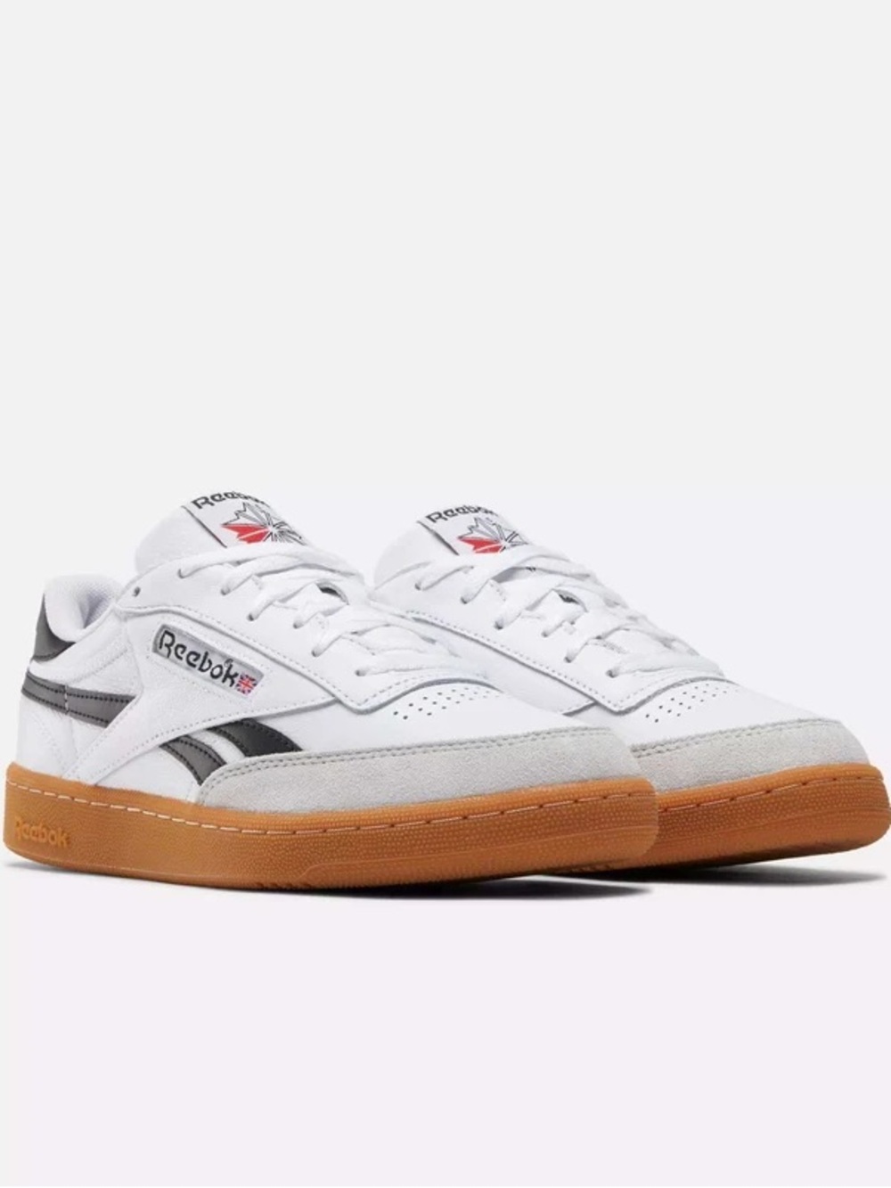 Reebok Men’s Club C Revenge Vintage Shoes - Black and White